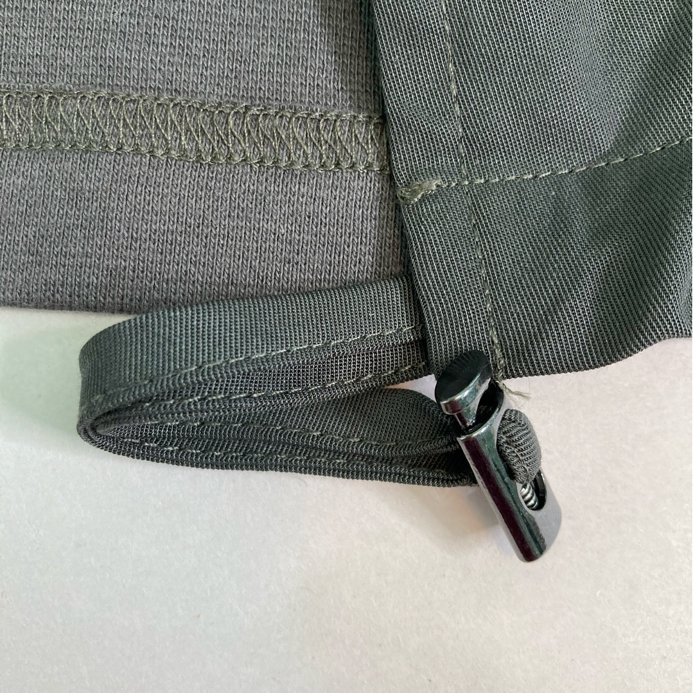 Carolina Belle Montreal Waterfall Open Front Draped Mixed Media Jacket (Size 1X) - Picture 10 of 13